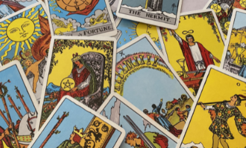 Tarot cards for the eight personality archetypes